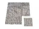 Travertin Jaune - Clasique Target Mosaique 1'er Choix Antique 19 € HT - plaque - 01.webp