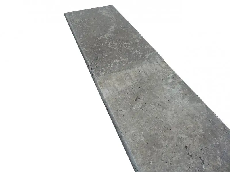 Travertin Walnut Noisette 30,5x61x2 cm Margelle 1'er choix Antique 13 € HT - piéce - 04.webp