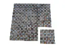Travertin Jaune - Classique Mosaique Carré 1'er Choix Antique 19 € HT - plaque - 01.webp