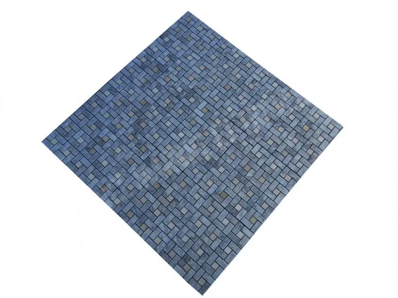 Travertin Gris Silver Grande Target Mosaique 1'er Choix Antique 19 € HT - plaque - 04.webp