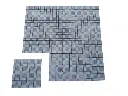 Travertin Gris Silver - Classique Mosaique 1'er Choix Antique 19 € HT - plaque - 01.webp