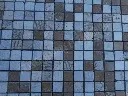 Travertin Mixte Mosaique 2,3 x 2,3 cm Brut scie - Adoucie 1'er choix 7 € HT - plaque - 02.webp