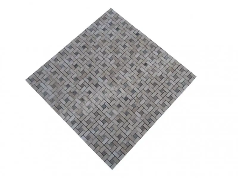 Travertin Classique - Gris Grande Target Mosaique Antique 1'er Choix  19 € HT - plaque - 04.webp
