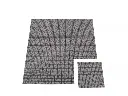 Travertin Mixte Mosaique 1,5x1,5 cm Antique 1'er Choix 9 € HT - plaque - 01.webp