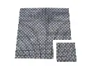 Travertin Classique - Noce Mixte Mosaique 2,3x2,3 cm Antique 1'er Choix  9 € HT - plaque - 01.webp
