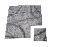 Travertin Classique - Noce Mixte 2,3x2,3 cm Antique Rustique 5 € HT - plaque - 01.webp