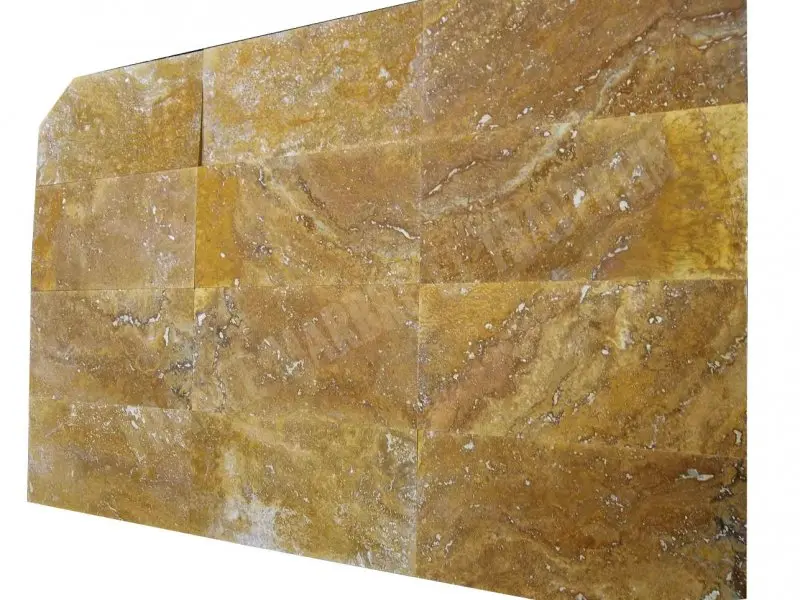 Travertin Jaune 30,5x61x1,2 cm Adoucie 1'er Choix 39 € HT - m² - 02.webp