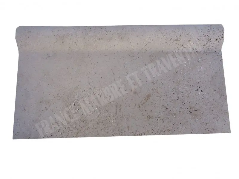 Travertin Classique Beige Margelle Rond 33x61x5 cm Antique 70 € HT pièce.webp