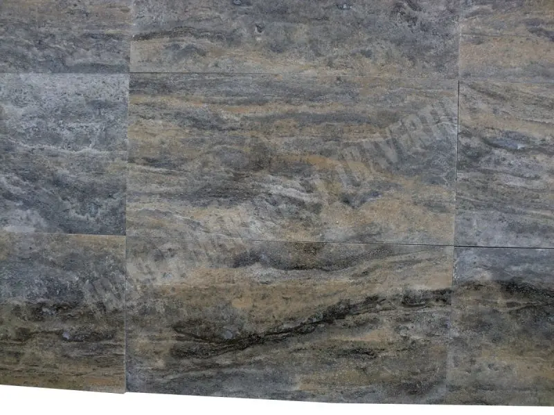 Travertin Gris Veine 30,5x61x1,2 cm Polie 1'er Choix 49 € HT - m² - 02.webp