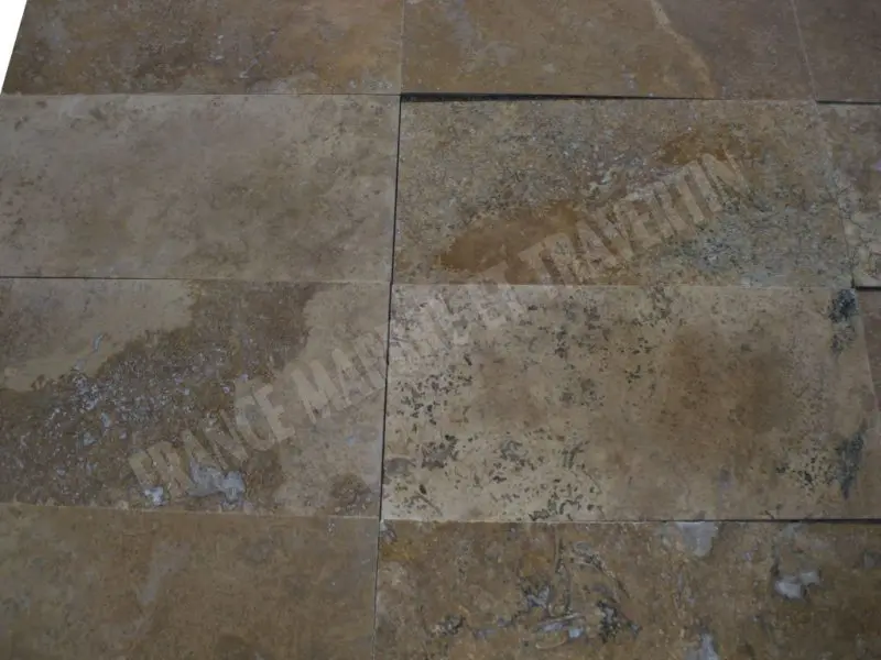 Travertin Walnut 30,5x61x1,2 cm Rustique Adoucie 25 € HT -m² - 02.webp