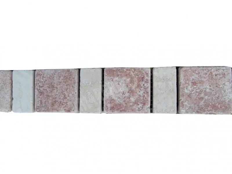 Travertin Rose - Classique Petit Frises Antique 1'er Choix 4 € HT - pièce - 03.webp