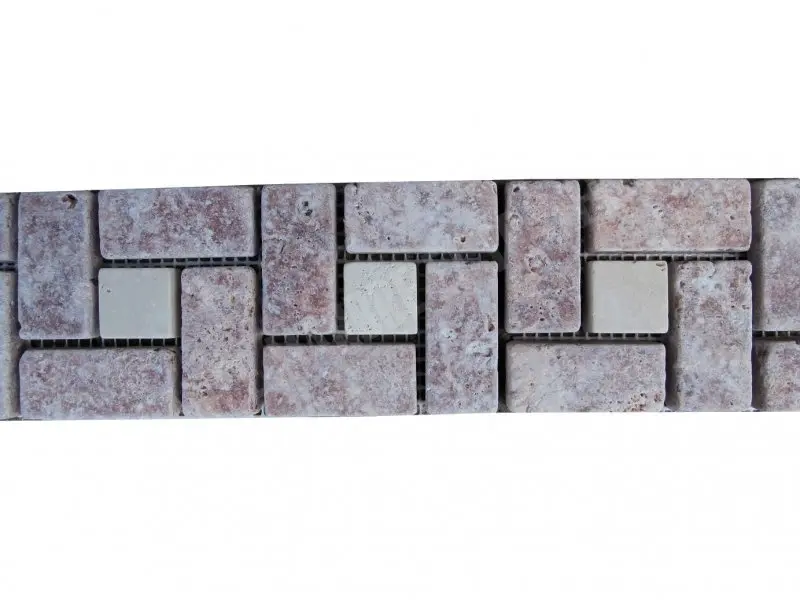 Travertin Rose - Classique Target Frises 1'er Choix Antique 7 € HT - pièce - 03.webp