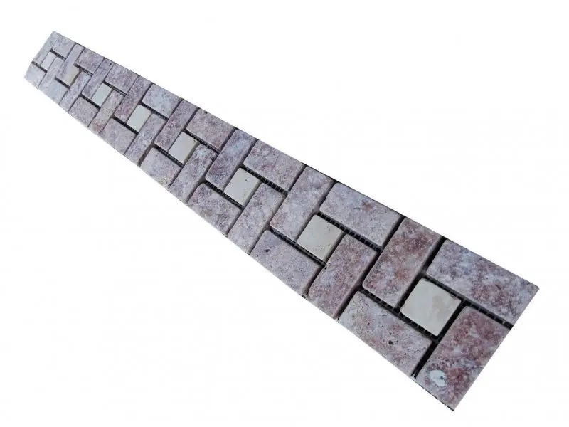 Travertin Rose - Classique Target Frises 1'er Choix Antique 7 € HT - pièce - 04.webp