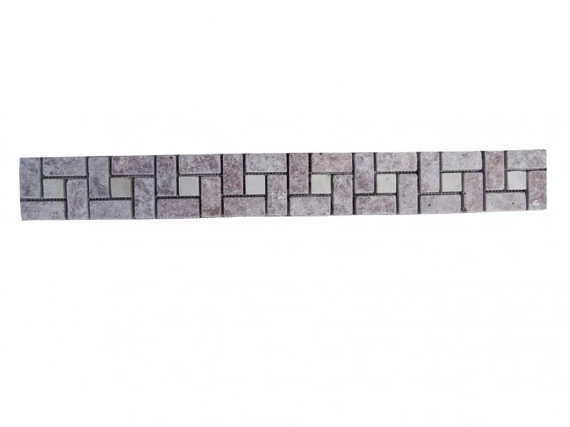 Travertin Rose - Classique Target Frises 1'er Choix Antique 7 € HT - pièce - 02.webp