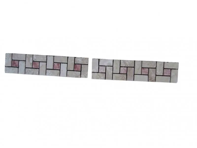 Travertin Classique - Rose Grande Target Frises Antique 1'er Choix  7 € HT - pièce - 01.webp