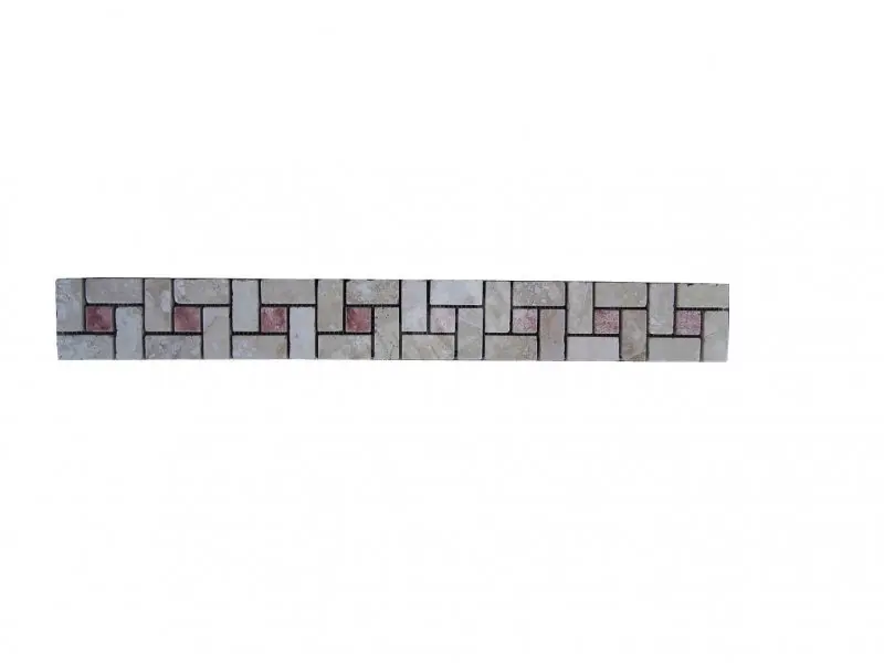Travertin Classique - Rose Grande Target Frises Antique 1'er Choix  7 € HT - pièce - 02.webp