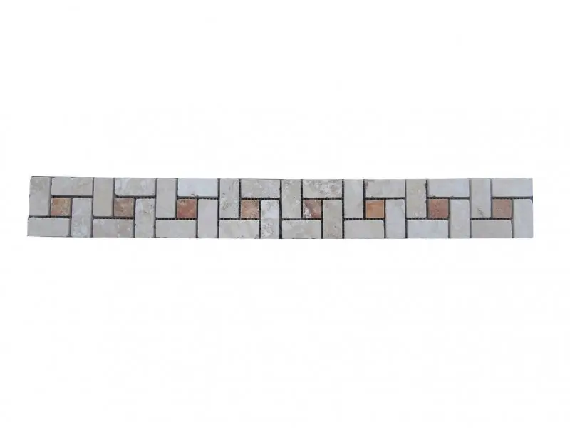 Travertin Classique - Jaune Grande Target Frises Antique 1'er Choix  7 € HT - pièce - 02.webp