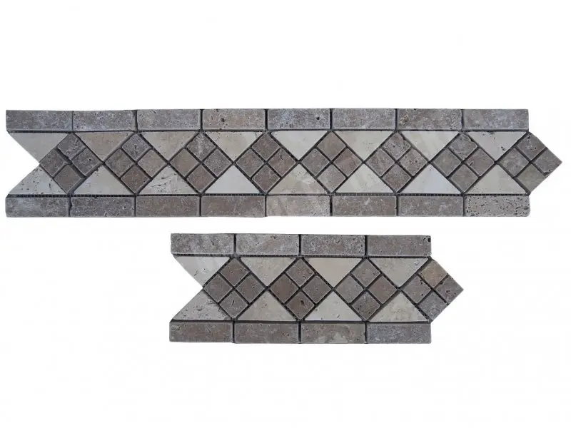 Travertin Classique - Noce Frises 28 x 12 cm Antique 1'er Choix 9 € HT - piece - 03.webp