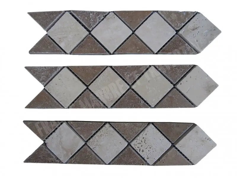 Travertin Classique - Noce Frises 28 x 6 cm Antique 1'er Choix 8 € HT - piece - 04.webp