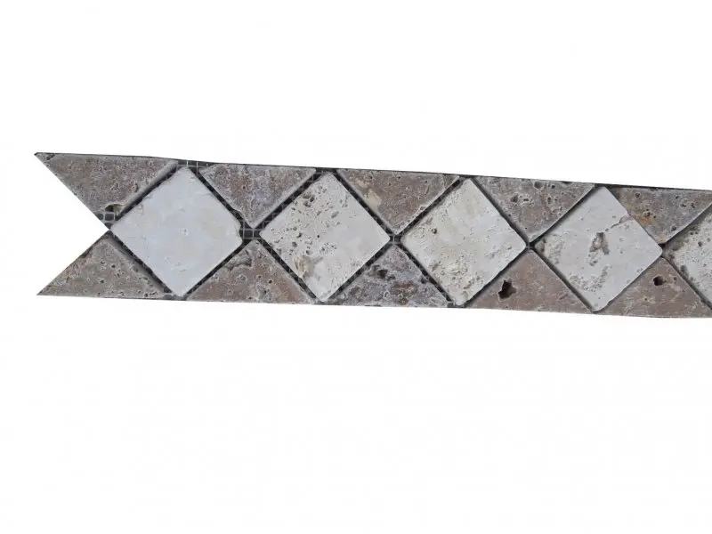 Travertin Noce - Classique Frises Model Petit Rustique KF-16 Antique 7 € HT - piece - 02.webp