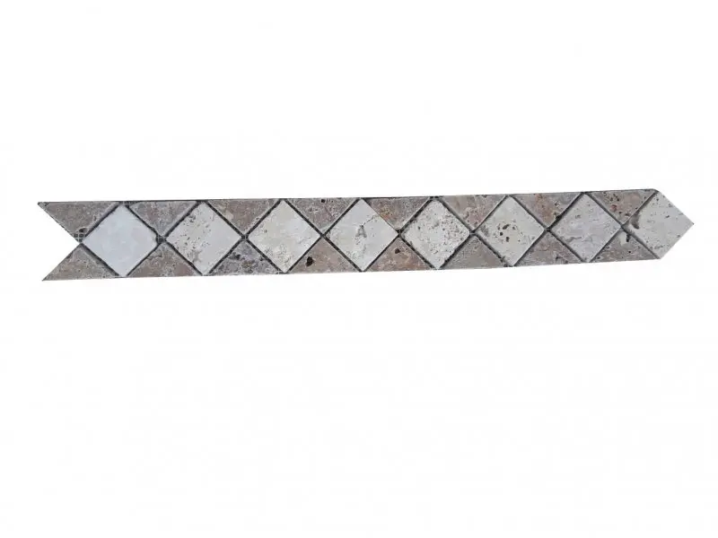 Travertin Noce - Classique Frises Model Petit Rustique KF-16 Antique 7 € HT - piece - 03.webp