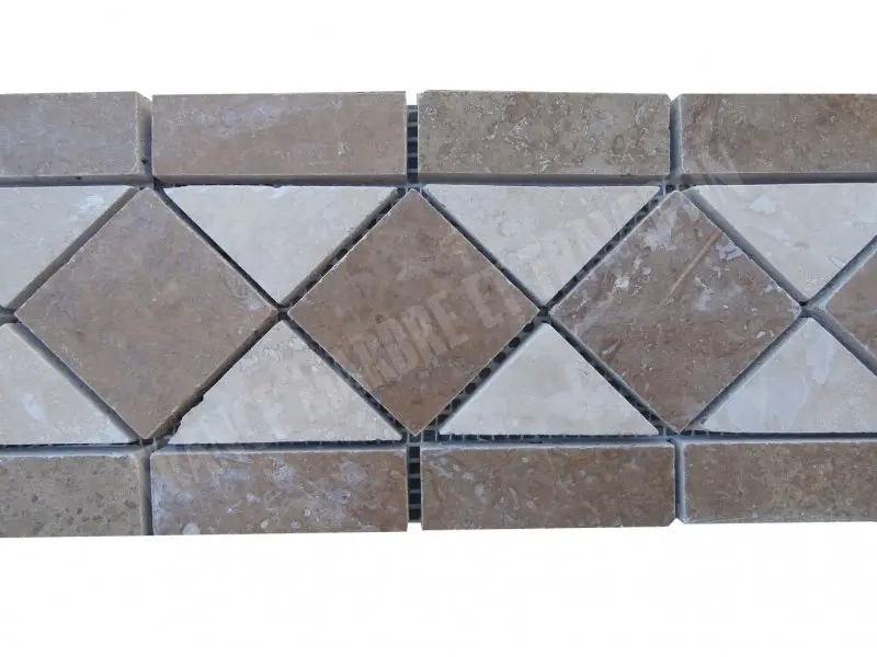 Travertin Noce Frises KF - 16 Model Adoucie 1'er Choix 8 € HT - piéce - 02.webp