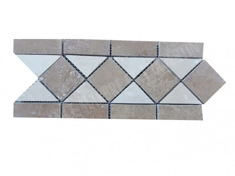 Travertin Noce Frises KF - 16 Model Adoucie 1'er Choix 8 € HT - piéce.webp