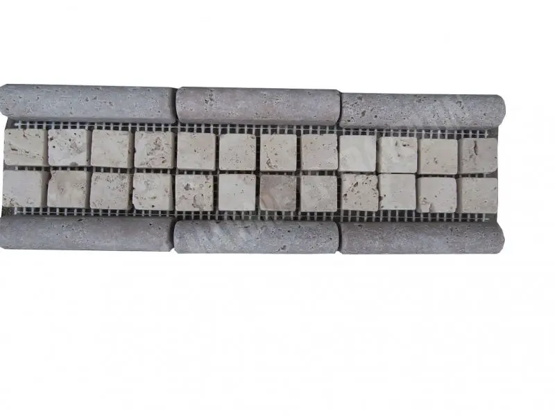 Travertin Frises Noce Moulure Classique Mosaique 2,3x2,3 cm 30,5x8 cm Antique 9 € HT - piece - 02.webp