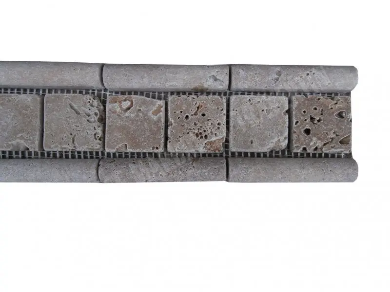 Travertin Frises Noce Moulure Noce Mosaique 4,8x4,8 cm 30,5x10 cm Antique 7 € HT - piece - 01.webp