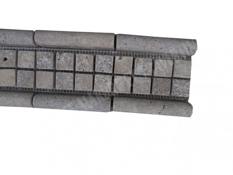 Travertin Frises Noce Moulure Jaune Mosaique 2,3x2,3 cm 30,5x8 cm Antique 9 € HT - piece - 04.webp