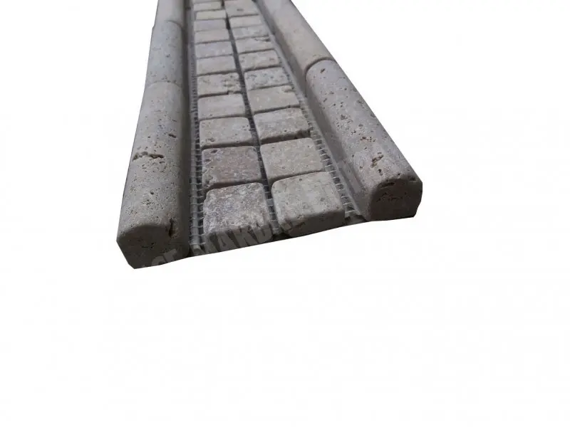 Travertin Frises Noce Moulure Jaune Mosaique 2,3x2,3 cm 30,5x8 cm Antique 9 € HT - piece - 03.webp