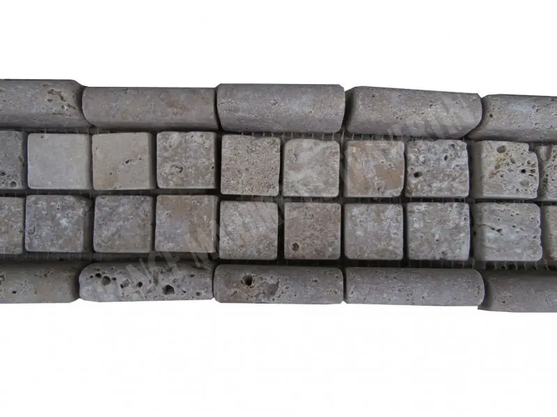 Travertin Frises Noce Moulure Noce Mosaique 2,3x2,3 cm 30,5x8 cm Antique 9 € HT - piece - 02.webp