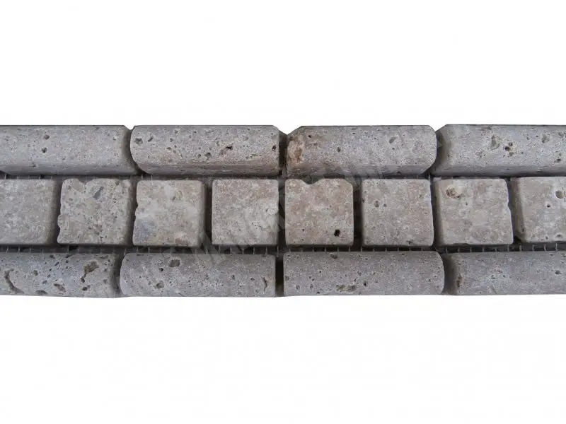 Travertin Frises Noce Moulure Noce Mosaique 2,3x2,3 cm 30,5x5 cm Antique 8 € HT - piece - 04.webp