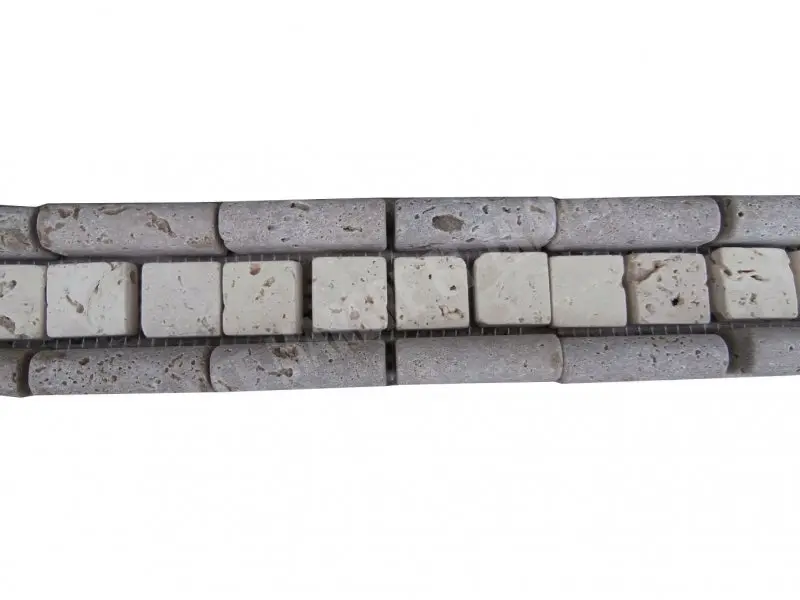 Travertin Frises Noce Moulure Classique Mosaique 2,3x2,3 cm 30,5x5 cm Antique 8 € HT - piece - 03.webp