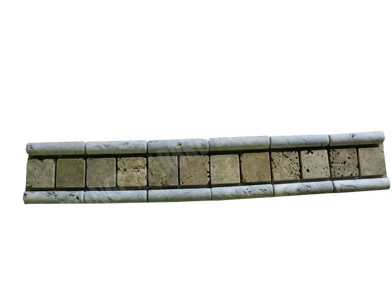 Travertin Frises Gris Mouleur 4,8x4,8 cm Jaune Antique 7 € HT - piece - 03.webp