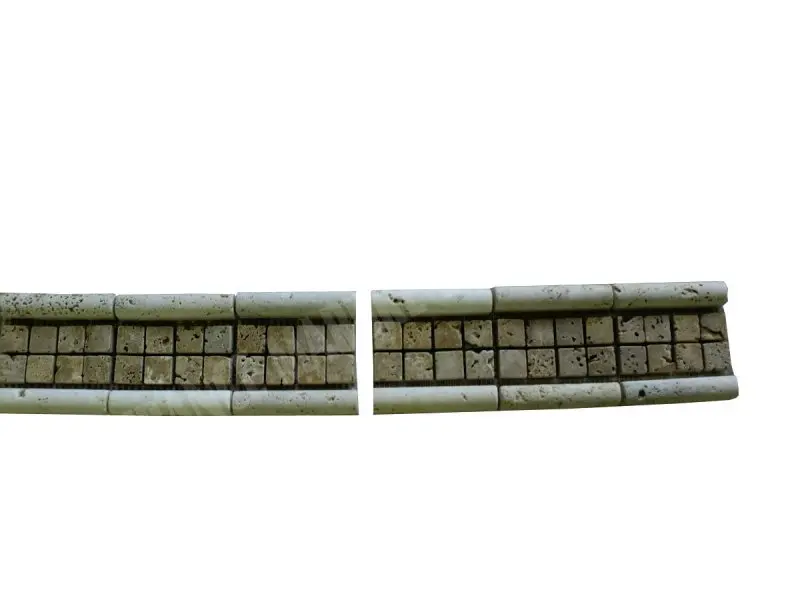 Travertin Frises Classique Mouleur 2,3x2,3 cm Jaune Antique 9 € HT - piece - 02.webp