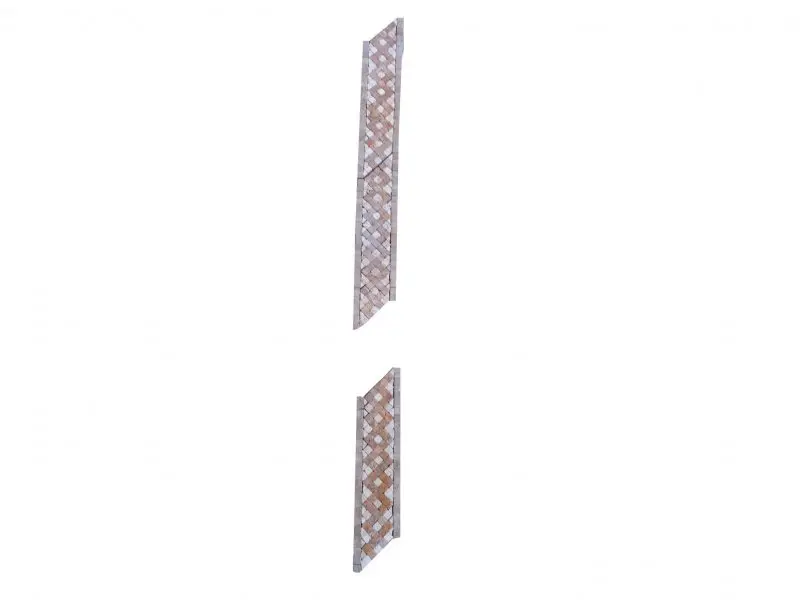 Travertin Mixte Frises Mosaique  1er choix 23,5x6.5x1cm Antique 11 € HT - pièce - 02.webp
