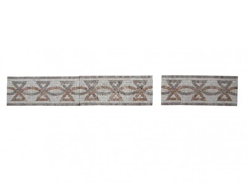 Travertin Mixte  Mosaique Frises 30,5x12,5 cm Antique 15 € HT - piece - 01.webp