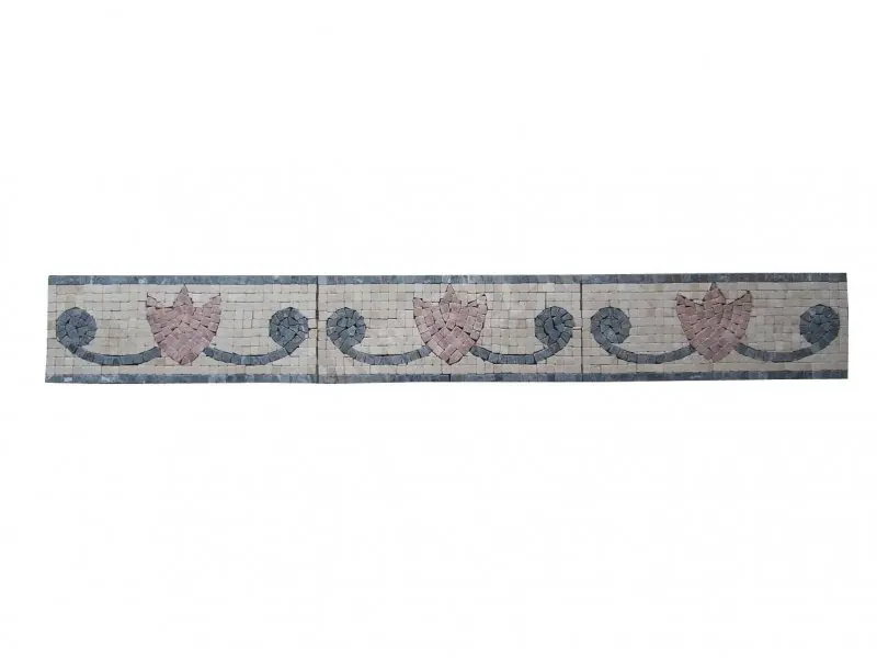 Travertin Mixte  Mosaique Frises 30,5x12,5 cm Antique 15 € HT - piece - 02.webp