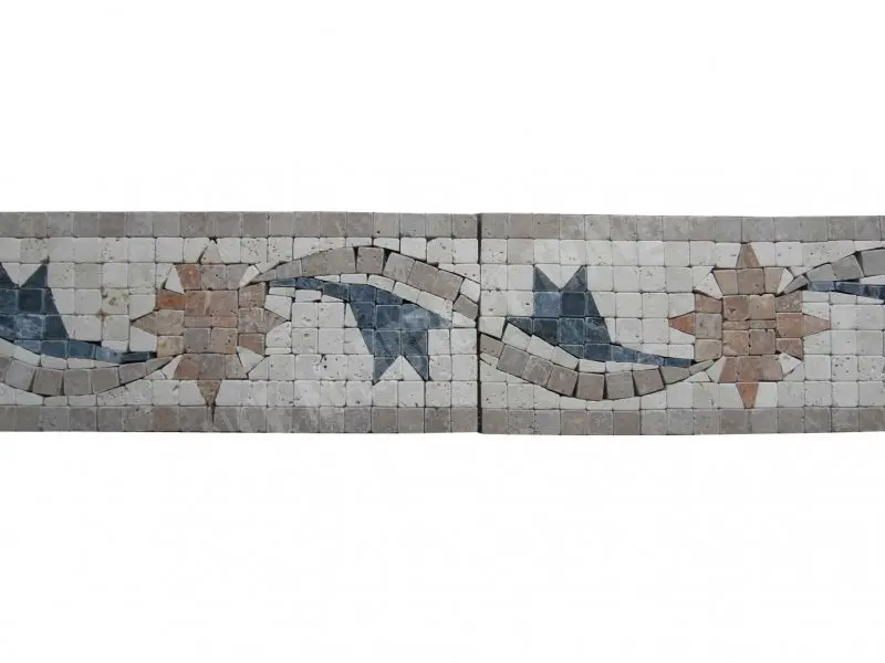 Travertin Mixte  Mosaique Frises 30x10 cm Antique 14 € HT - piece - 03.webp