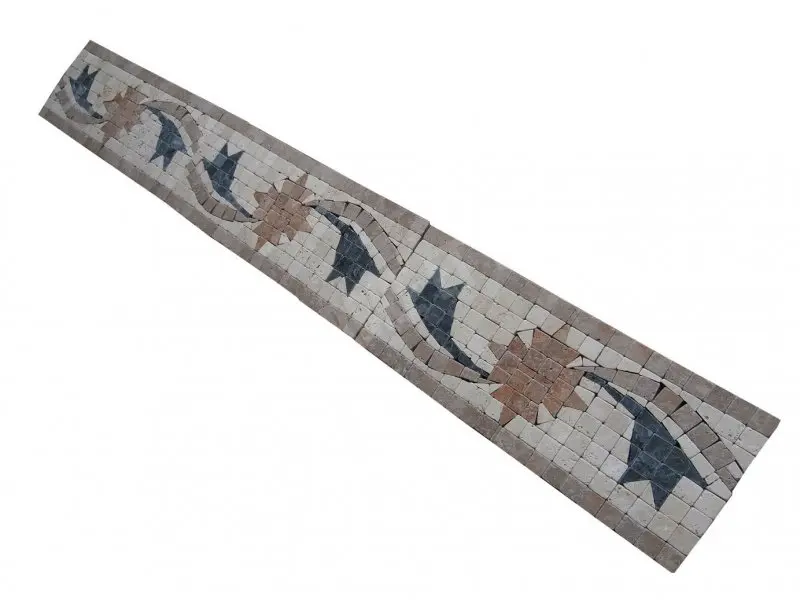 Travertin Mixte  Mosaique Frises 30x10 cm Antique 14 € HT - piece - 04.webp