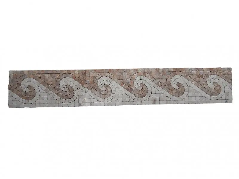 Travertin Mixte Mosaique Frises 30,5x15,5 cm Antique 15 € HT - piece - 02.webp