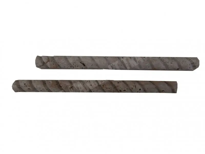 Travertin Classique Moulure Model Pencil Corde 30,5x2,5x2,5cm Rustique 5 € HT - pièce - 02.webp