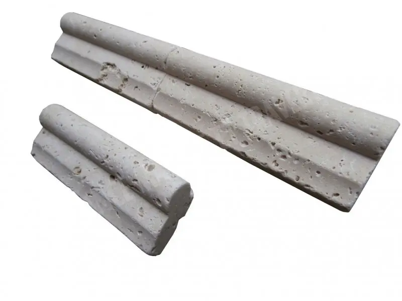 Travertin Classique Moulure Petit London Antique 10x3,5 cm 1'er Choix 2 € HT - pièce - 04.webp