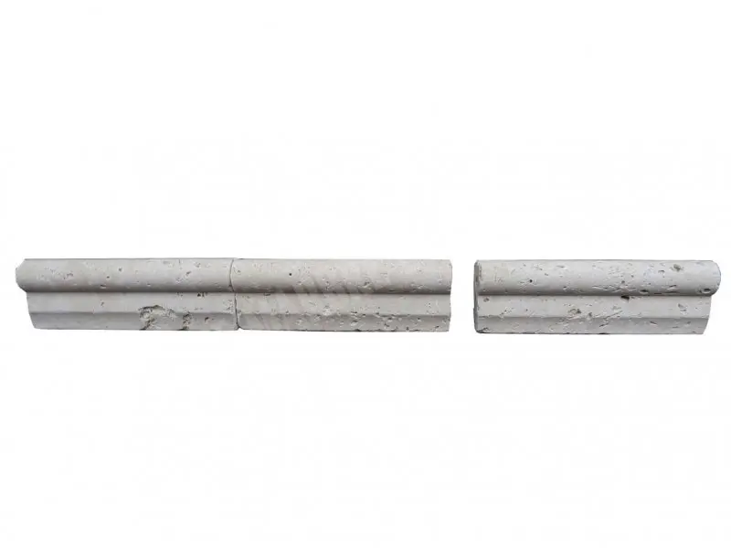 Travertin Classique Moulure Petit London Antique 10x3,5 cm 1'er Choix 2 € HT - pièce - 01.webp