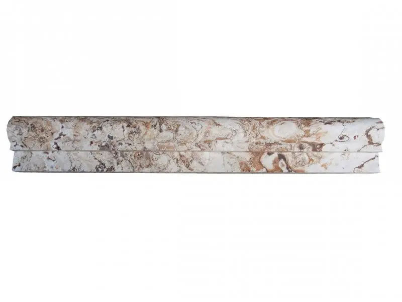 Travertin Leonardo Mouluer Ogee 1 Model  30 cm Rustique 4 € HT - piece.webp