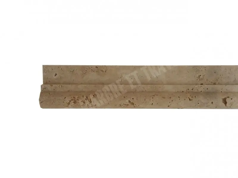 Travertin Classique Moulure Ogee 1 Adouci 1'er Choix 5 € HT - piéce - 04.webp