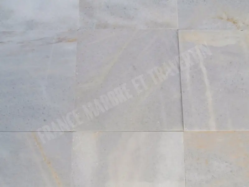 Marbre Gris Fumée polie 20,3x20,3x1,25 cm Rustique 24 € HT - m² - 03.webp