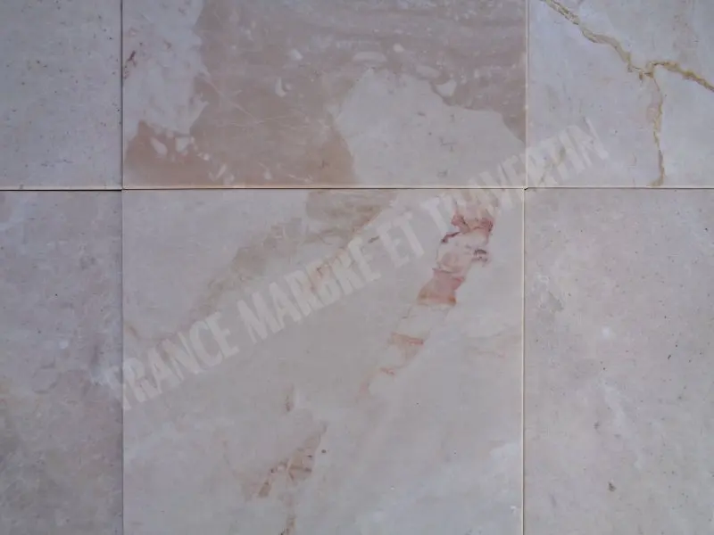 Marbre Beige Marfil Crema Perla Polie 30,5x30,5x1 cm Rustique 33 € HT - m² - 01.webp