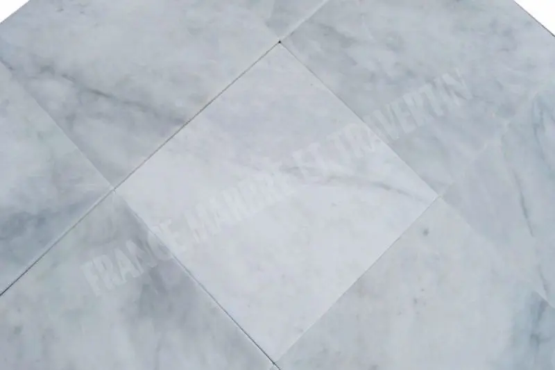 Marbre Milas Blanc 30,5x30,5x1 cm Polie 1'er Choix  35 € HT - m² - 04.webp